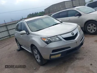 2010 Acura MDX Technology Pkg with VIN 2HNYD2H69AH516926, listed as a IAAI auction lot 41899759 with 161,655 mi miles. Bid and sale history available at carsss.com. Image 1.