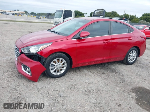 2019 Hyundai Accent SE with VIN 3KPC24A35KE065900, listed as a IAAI auction lot 41409803 with 33,917 mi miles. Bid and sale history available at carsss.com. Image 17.