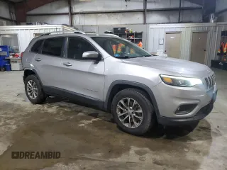 2019 Jeep Cherokee Latitude Plus with VIN 1C4PJMLXXKD218714, listed as a Copart auction lot 56151215 with 175,652 mi miles and Salvage title. Bid and sale history available at DreamBid. Image 4.