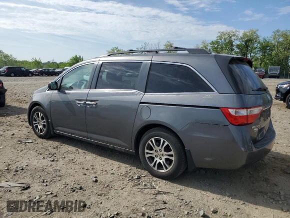 2012 Honda Odyssey EX with VIN 5FNRL5H4XCB090508, listed as a Copart auction lot 55414565 with 207,346 mi miles and Clean Title. Bid and sale history available at carsss.com. Image 2.