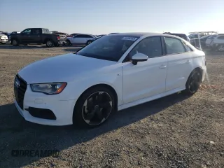 2016 Audi A3 2.0T Premium with VIN WAUB8GFF0G1090886, listed as a Copart auction lot 76306563 with 107,833 mi miles. Bid and sale history available at carsss.com. Image 1.