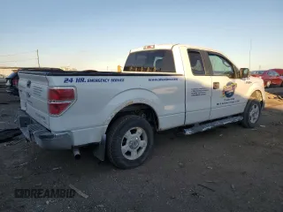 2013 Ford F-150 XL with VIN 1FTEX1CM2DFD53719, listed as a Copart auction lot 42624595 with 197,015 mi miles and Salvage title. Bid and sale history available at DreamBid. Image 3.