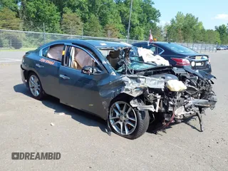 2010 Nissan Maxima SV with VIN 1N4AA5AP2AC840622, listed as a IAAI auction lot 39698246 with Not provided miles and . Bid and sale history available at DreamBid. Image 1.