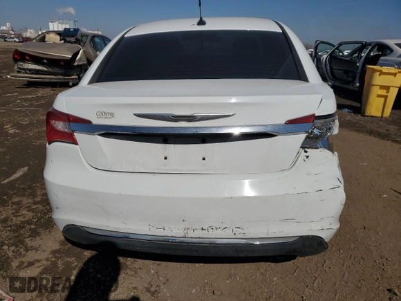 2013 Chrysler 200 Limited with VIN 1C3CCBCG2DN503261, listed as a Copart auction lot 49158285 with 186,902 mi miles and Salvage Title. Bid and sale history available at carsss.com. Image 6.