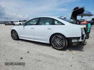 2017 Audi A6 Premium Plus with VIN WAUF2AFC6HN117976, listed as a Copart auction lot 63971095 with 79,979 mi miles and Salvage title. Bid and sale history available at DreamBid. Image 2.
