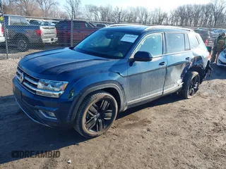 2019 Volkswagen Atlas SEL Premium with VIN 1V2NR2CA3KC541913, listed as a IAAI auction lot 41684000 with 66,731 mi miles and . Bid and sale history available at DreamBid. Image 17.