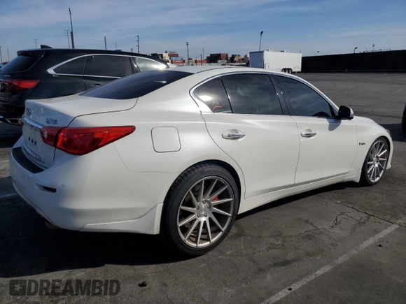 2017 Infiniti Q50 Red Sport 400 с VIN JN1FV7APXHM850726, выставлен на аукционе Copart как лот 45948565 с пробегом 115 835 миль миль и Списание • Salvage title. История ставок и продаж доступна на DreamBid. Изображение 3.