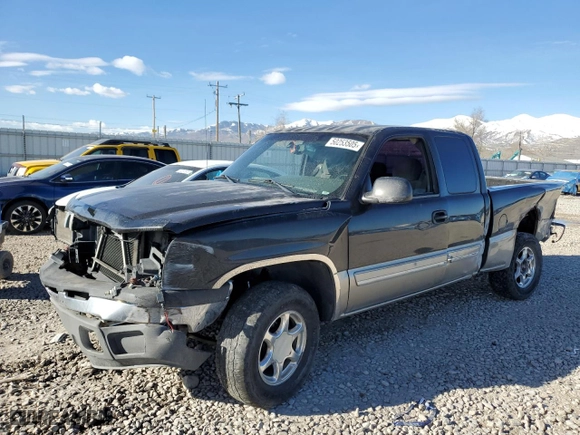 2003 Chevrolet Silverado 1500 LS with VIN 1GCEK19T43E111323, listed as a Copart auction lot 50253505 with 214,173 mi miles and Clean Title. Bid and sale history available at carsss.com. Image 1.