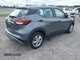2023 Nissan Kicks S with VIN 3N1CP5BV8PL533373, listed as a IAAI auction lot 41637022 with 10,044 mi miles and . Bid and sale history available at DreamBid. Image 4.