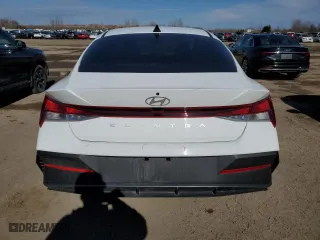2024 Hyundai Elantra SEL with VIN KMHLM4DG8RU790181, listed as a Copart auction lot 50525095 with 20,012 mi miles and Salvage Title. Bid and sale history available at carsss.com. Image 6.