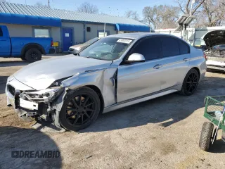 2013 BMW 3 Series 328i with VIN WBA3C1C54DF441695, listed as a Copart auction lot 49883615 with 125,692 mi miles and Salvage Title. Bid and sale history available at carsss.com. Image 1.