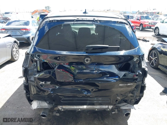 2021 BMW X3 sDrive30i with VIN 5UXTY3C07M9G14775, listed as a IAAI auction lot 41765728 with 54,612 mi miles. Bid and sale history available at carsss.com. Image 17.