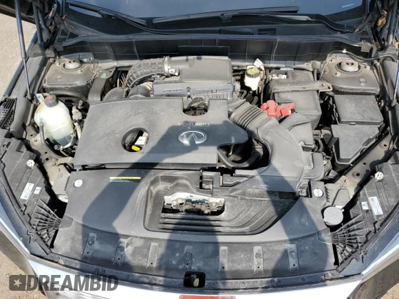 2022 Infiniti QX55 Sensory with VIN 3PCAJ5L30NF101911, listed as a Copart auction lot 65155474 with 57,589 mi miles and Salvage title. Bid and sale history available at DreamBid. Image 11.