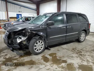 2015 Chrysler Town & Country Touring with VIN 2C4RC1BG8FR619409, listed as a Copart auction lot 51957275 with 131,942 mi miles and Salvage Title. Bid and sale history available at carsss.com. Image 1.