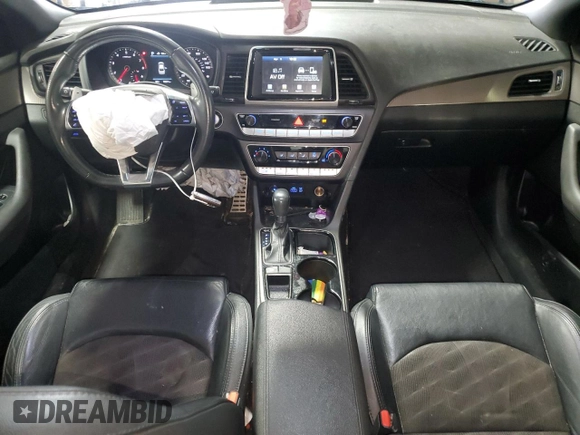 2018 Hyundai Sonata SEL with VIN 5NPE34AF2JH682939, listed as a Copart auction lot 51783255 with 90,531 mi miles and Salvage Title. Bid and sale history available at DreamBid. Image 8.