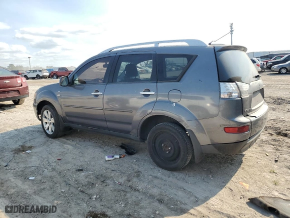 2008 Mitsubishi Outlander XLS with VIN JA4MS41X18Z004168, listed as a Copart auction lot 43975245 with 0 mi miles and Salvage Title. Bid and sale history available at carsss.com. Image 2.