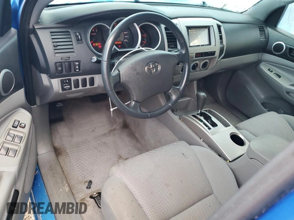 2007 Toyota Tacoma with VIN 5TELU42N87Z381933, listed as a Copart auction lot 45102465 with 140,696 mi miles and Salvage Title. Bid and sale history available at DreamBid. Image 8.