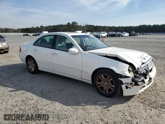 2004 Mercedes-Benz E 320 with VIN WDBUF65J24A452941, listed as a Copart auction lot 49630015 with 266,292 mi miles and Salvage Title. Bid and sale history available at carsss.com. Image 4.