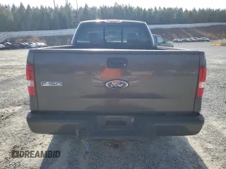 2005 Ford F-150 XL with VIN 1FTRF14W65NB91606, listed as a Copart auction lot 84889894 with 157,947 mi miles and Salvage Title. Bid and sale history available at carsss.com. Image 6.