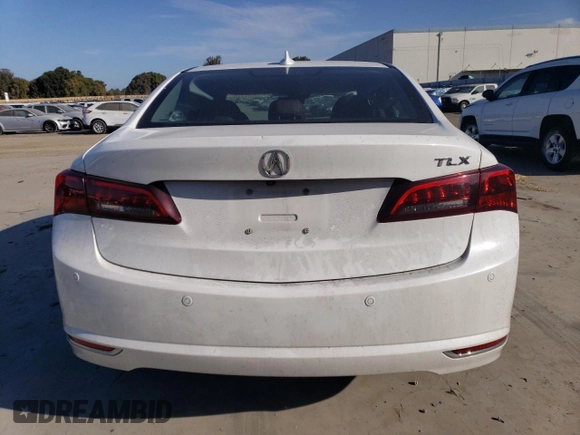 2016 Acura TLX Advance with VIN 19UUB2F78GA006081, listed as a Copart auction lot 66245104 with 94,409 mi miles and Salvage title. Bid and sale history available at DreamBid. Image 6.