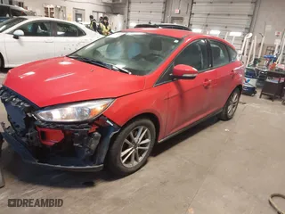 2017 Ford Focus SE with VIN 1FADP3K29HL317871, listed as a IAAI auction lot 41543065 with 52,537 mi miles. Bid and sale history available at carsss.com. Image 18.