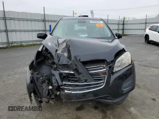 2015 Chevrolet Trax LS with VIN KL7CJKSB7FB207404, listed as a Copart auction lot 49550845 with 0 mi miles and Salvage Title. Bid and sale history available at carsss.com. Image 5.