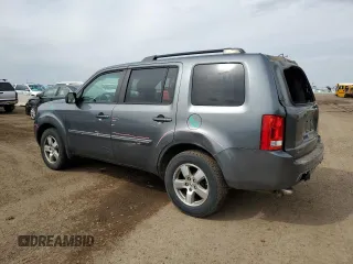 2011 Honda Pilot EX-L with VIN 5FNYF4H57BB026706, listed as a Copart auction lot 51167665 with 166,396 mi miles and Salvage Title. Bid and sale history available at DreamBid. Image 2.
