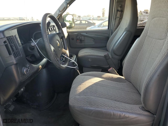 2012 Chevrolet Express Passenger 1LT with VIN 1GAZG1FA6C1128811, listed as a Copart auction lot 89376155 with 165,888 mi miles and Salvage Title. Bid and sale history available at carsss.com. Image 7.