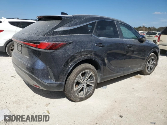 2024 Lexus RX with VIN 2T2BAMBA4RC027400, listed as a Copart auction lot 76495494 with Not Provided miles and Non Repairable. Bid and sale history available at carsss.com. Image 3.