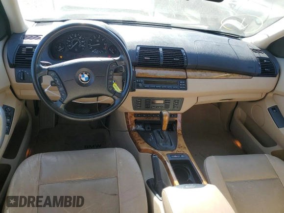 2002 BMW X5 3.0i with VIN 5UXFA53552LP50134, listed as a Copart auction lot 70958584 with 162,349 mi miles and Clean Title. Bid and sale history available at carsss.com. Image 9.