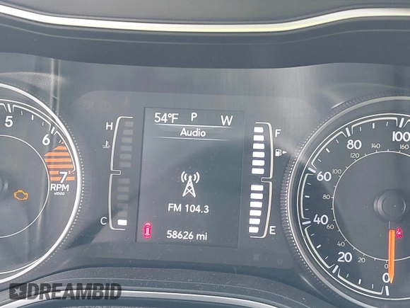 2019 Jeep Cherokee Latitude with VIN 1C4PJLCB4KD366405, listed as a IAAI auction lot 42018976 with 58,626 mi miles. Bid and sale history available at carsss.com. Image 15.
