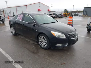 2011 Buick Regal CXL RL2 with VIN 2G4GP5EC8B9178219, listed as a IAAI auction lot 41709921 with 185,797 mi miles. Bid and sale history available at carsss.com. Image 1.