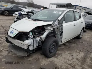 2015 Nissan LEAF SV with VIN 1N4AZ0CP0FC312609, listed as a Copart auction lot 70430622 with 55,198 mi miles. Bid and sale history available at carsss.com. Image 1.