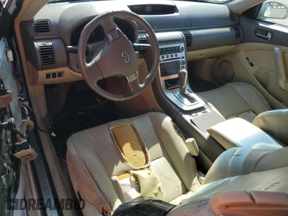 2006 Infiniti G35 Coupe with VIN JNKCV54E16M703172, listed as a Copart auction lot 74068444 with 0 mi miles and Non Repairable. Bid and sale history available at carsss.com. Image 8.
