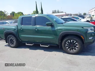 2024 Nissan Frontier SL with VIN 1N6ED1EJ0RN602640, listed as a IAAI auction lot 42465622 with 29,368 mi miles and . Bid and sale history available at DreamBid. Image 13.