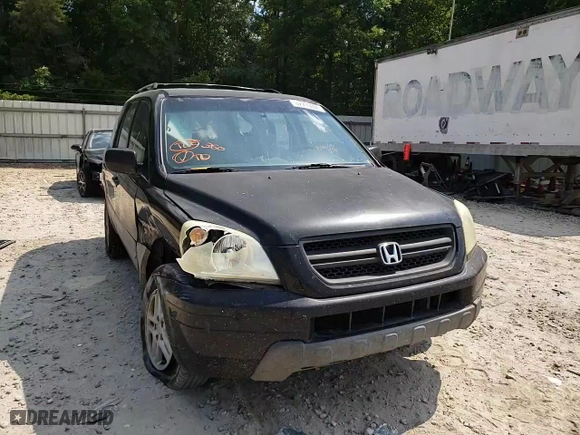2004 Honda Pilot LX with VIN 2HKYF18194H570432, listed as a Copart auction lot 45927165 with 203,443 mi miles and Non Repairable. Bid and sale history available at carsss.com. Image 22.