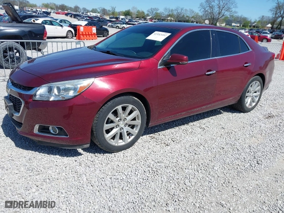 2015 Chevrolet Malibu LTZ with VIN 1G11F5SL5FF343487, listed as a IAAI auction lot 41952492 with 90,844 mi miles. Bid and sale history available at carsss.com. Image 2.