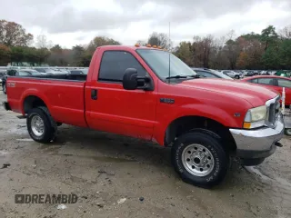 2002 Ford Super Duty F-250 XL with VIN 1FTNF21LX2EC88186, listed as a Copart auction lot 79945464 with 108,754 mi miles and Salvage Title. Bid and sale history available at carsss.com. Image 4.