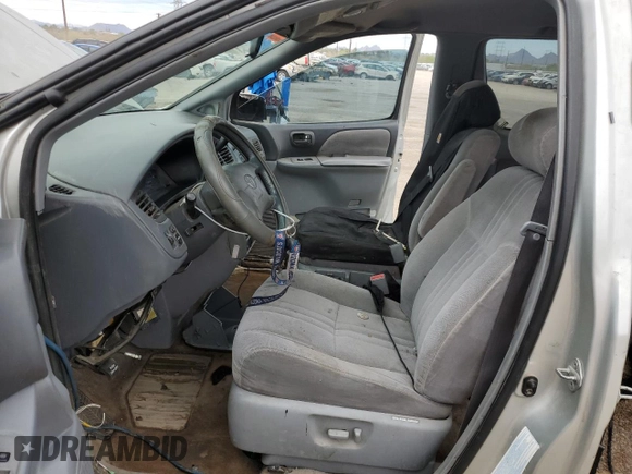 2002 Toyota Sienna LE with VIN 4T3ZF13C62U441843, listed as a Copart auction lot 57084835 with 370,487 mi miles and Clean Title. Bid and sale history available at DreamBid. Image 7.