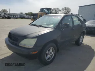 2003 Lexus RX 300 with VIN JTJGF10UX30152813, listed as a Copart auction lot 49870935 with 204,854 mi miles and Clean Title. Bid and sale history available at carsss.com. Image 1.
