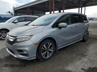 2018 Honda Odyssey Elite с VIN 5FNRL6H94JB013762, выставлен на аукционе Copart как лот 60725905 с пробегом 98 286 миль миль и Списание • Salvage title. История ставок и продаж доступна на DreamBid. Изображение 1.