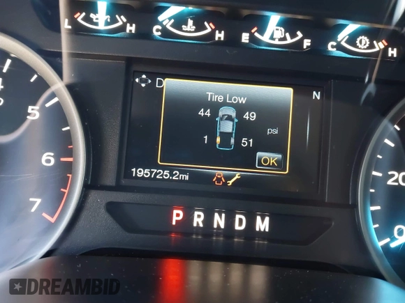 2018 Ford F-150 XL with VIN 1FTFX1C57JKF08037, listed as a IAAI auction lot 41863806 with 195,725 mi miles and . Bid and sale history available at DreamBid. Image 15.