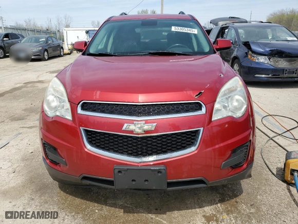 2015 Chevrolet Equinox LT with VIN 2GNALBEK2F6269903, listed as a Copart auction lot 53305345 with 161,858 mi miles and Salvage Title. Bid and sale history available at carsss.com. Image 5.