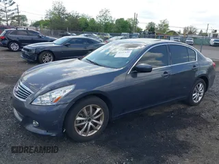 2012 Infiniti G25 Sedan x with VIN JN1DV6AR7CM730491, listed as a IAAI auction lot 42157655 with Not Provided miles. Bid and sale history available at carsss.com. Image 6.
