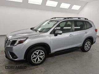2023 Subaru Forester Premium with VIN JF2SKAEC8PH446664, listed as a Copart auction lot 62329525 with 58,055 mi miles and Clean title. Bid and sale history available at DreamBid. Image 1.