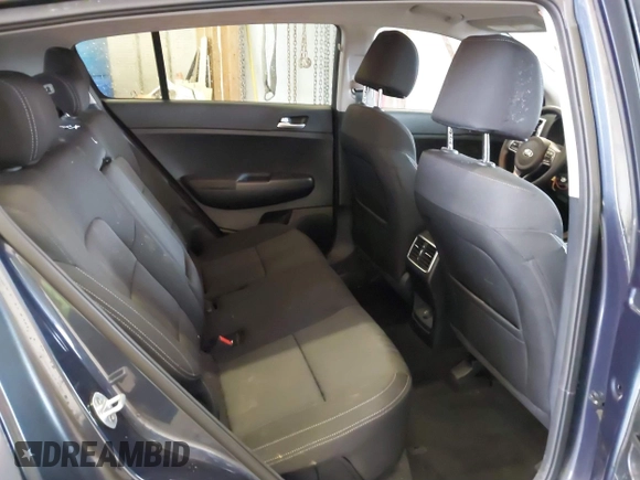 2019 Kia Sportage LX with VIN KNDPM3AC6K7591295, listed as a IAAI auction lot 41870202 with 54,246 mi miles. Bid and sale history available at carsss.com. Image 8.