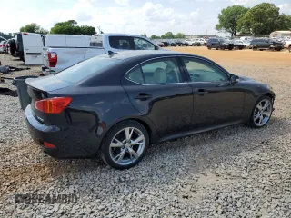 2009 Lexus IS 250 with VIN JTHBK262295096302, listed as a Copart auction lot 54860505 with 141,960 mi miles and Salvage title. Bid and sale history available at DreamBid. Image 3.