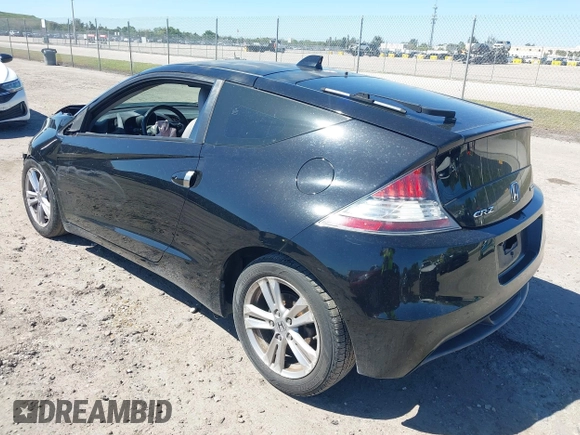 2011 Honda CR-Z EX with VIN JHMZF1C66BS008072, listed as a IAAI auction lot 41742778 with 96,473 mi miles. Bid and sale history available at carsss.com. Image 3.
