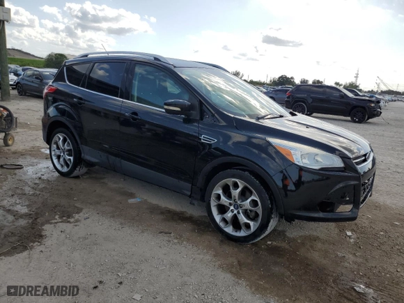 2015 Ford Escape Titanium with VIN 1FMCU0J95FUB25247, listed as a Copart auction lot 52939665 with 73,111 mi miles and Clean Title. Bid and sale history available at carsss.com. Image 4.