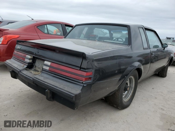 1986 Buick Regal with VIN 1G4GK4774GP228180, listed as a Copart auction lot 76890864 with Not Provided miles and Salvage Title. Bid and sale history available at DreamBid. Image 3.